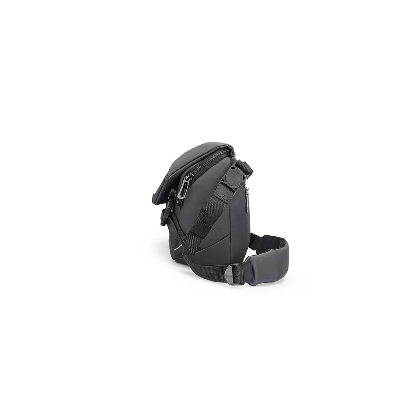 Harvey: Leather Waterproof Multifunction Messenger Bag - Image 10
