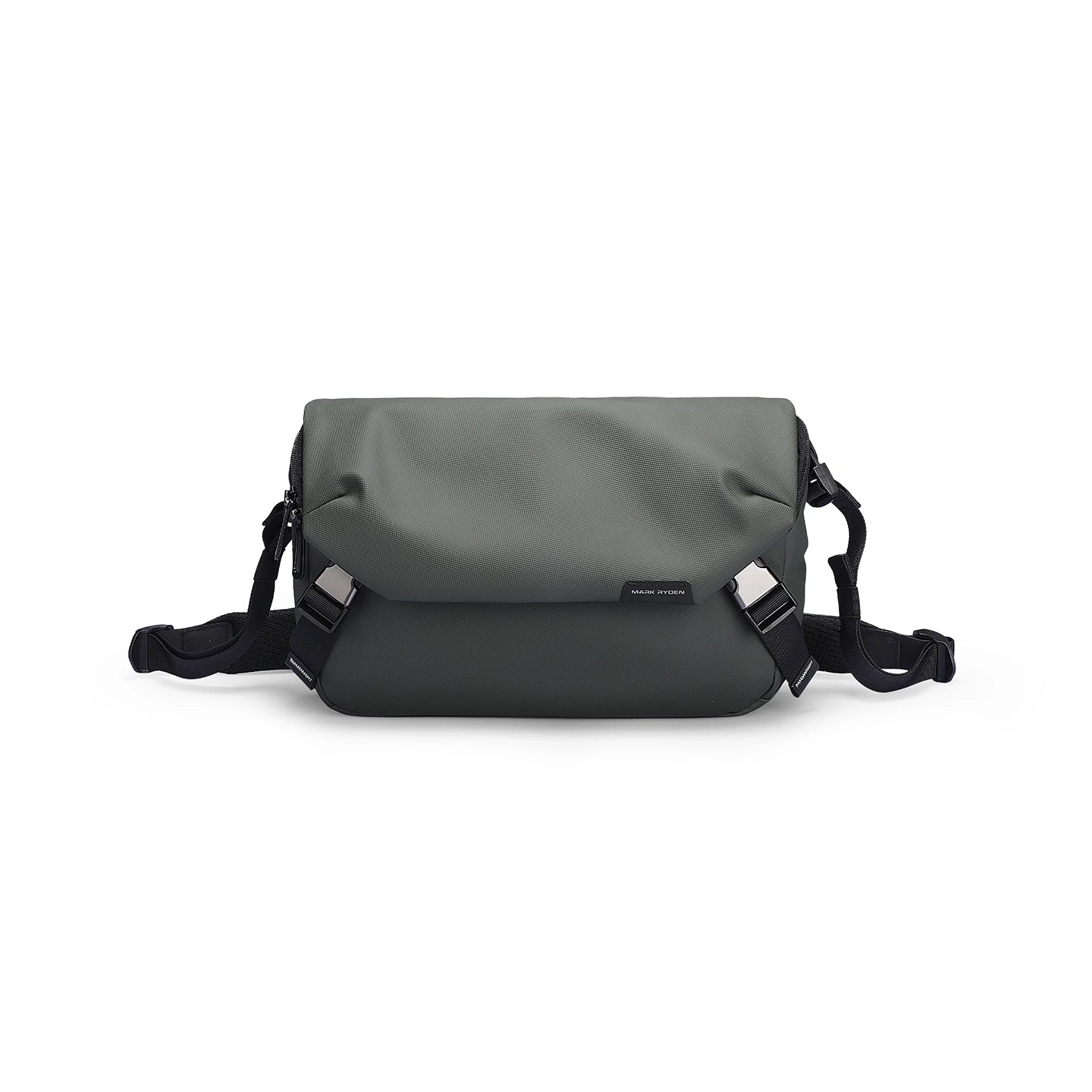 Harvey: Leather Waterproof Multifunction Messenger Bag - Image 15