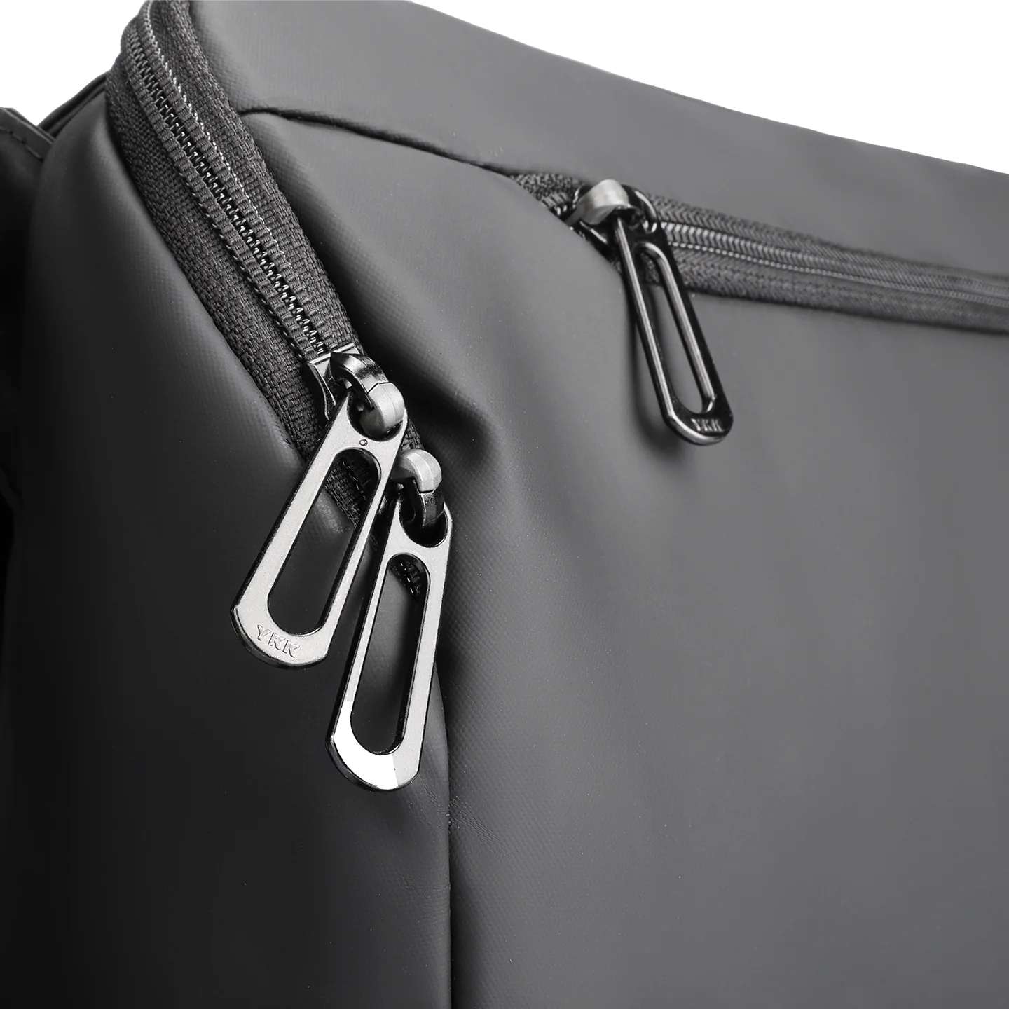 Harvey: Leather Waterproof Multifunction Messenger Bag - Image 6
