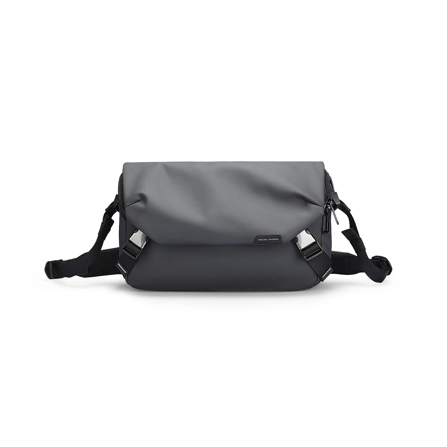 Harvey: Leather Waterproof Multifunction Messenger Bag - Image 8