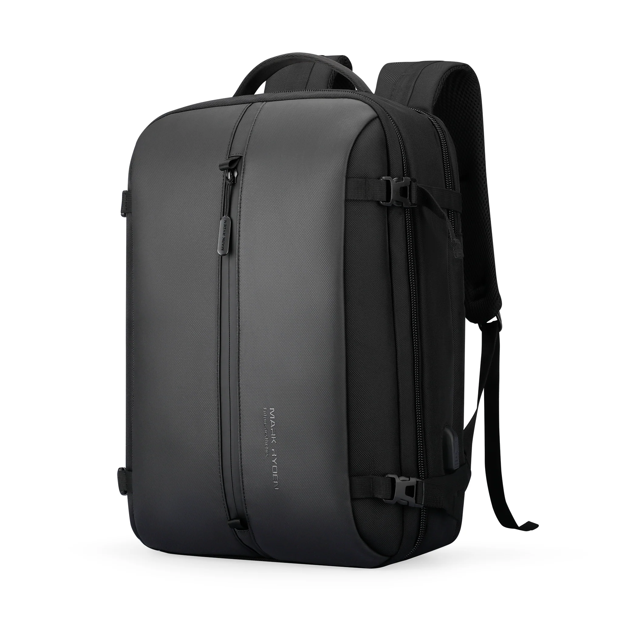 Mochila: Compact High-Capacity, & Smart USB Laptop Backpack - Image 2
