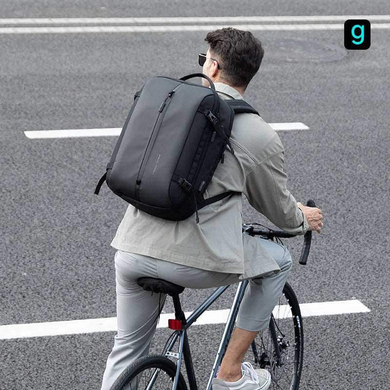 Mochila: Compact High-Capacity, & Smart USB Laptop Backpack - Image 3