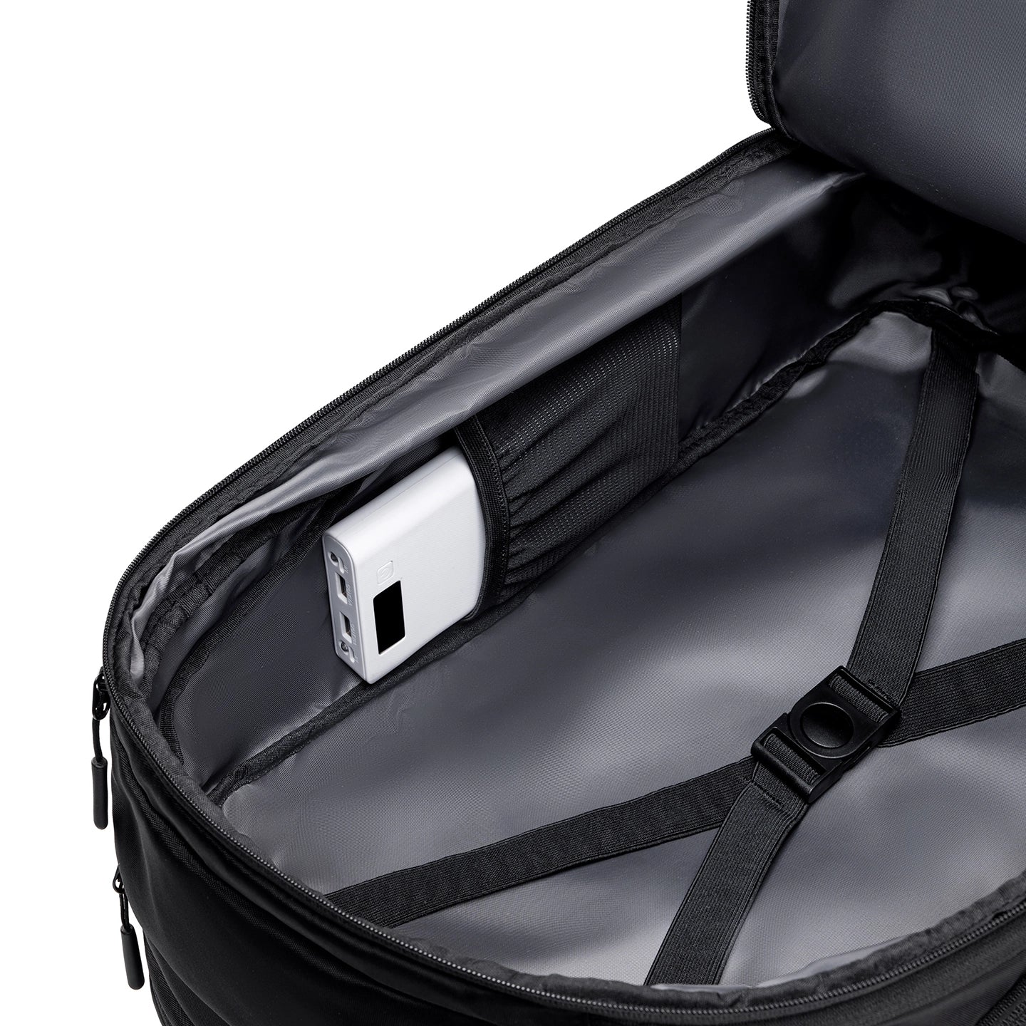 Globalist: Expandable 3-in-1 Tech Travel Backpack with 180° Clamshell Opening & Luggage Strap - Image 12