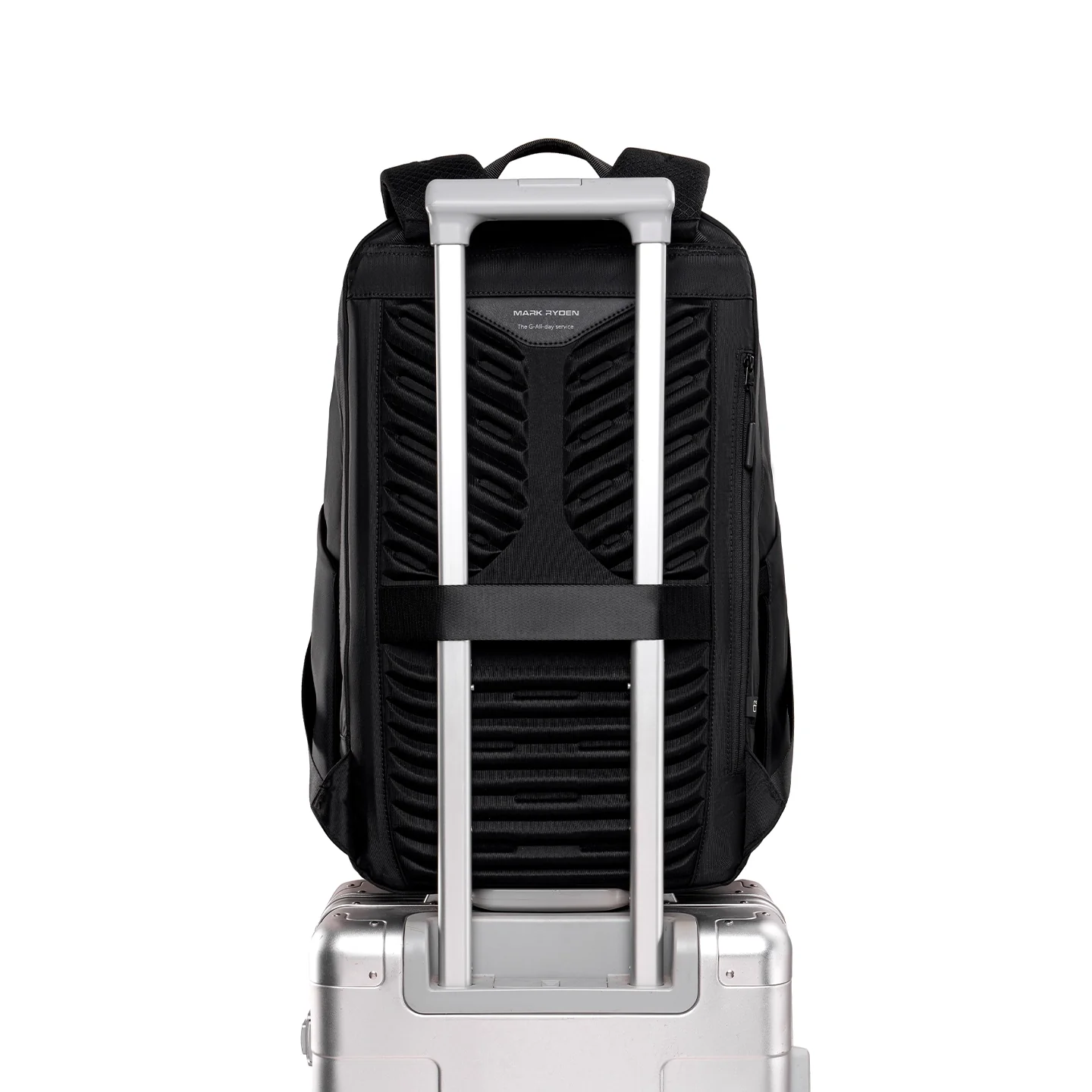 Globalist: Expandable 3-in-1 Tech Travel Backpack with 180° Clamshell Opening & Luggage Strap - Image 13