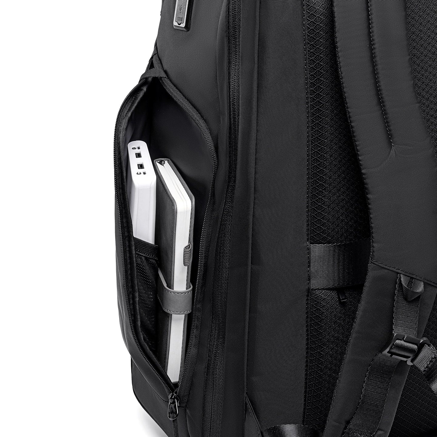 Vanguard: Splash-Proof Backpack with USB Port for Commuters - Image 10