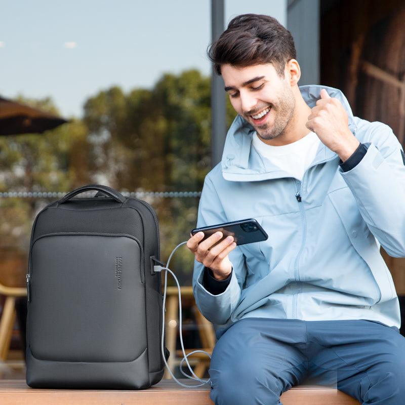 LeatherLux: The Premium Multi-Feature Backpack - Image 3