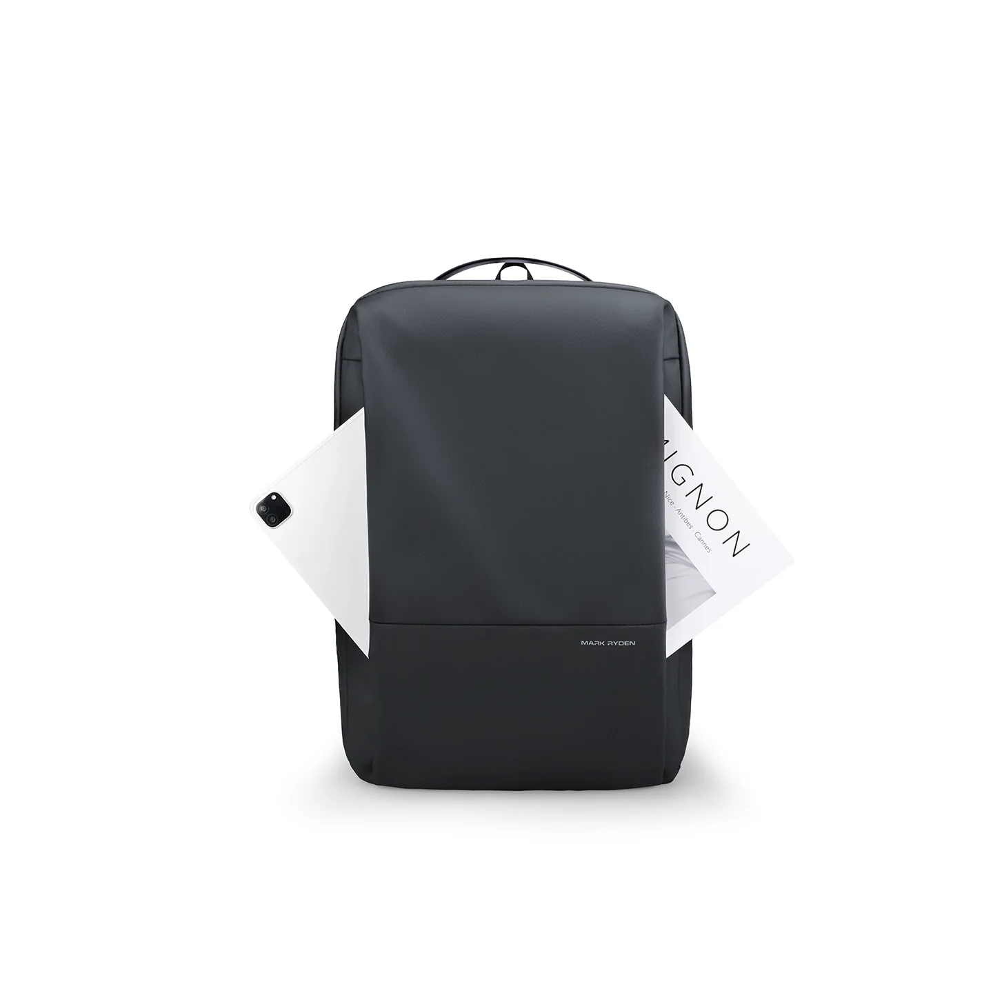 Super Light: Multi-compartment Waterproof Leather Computer Commuter Backpack - Image 13
