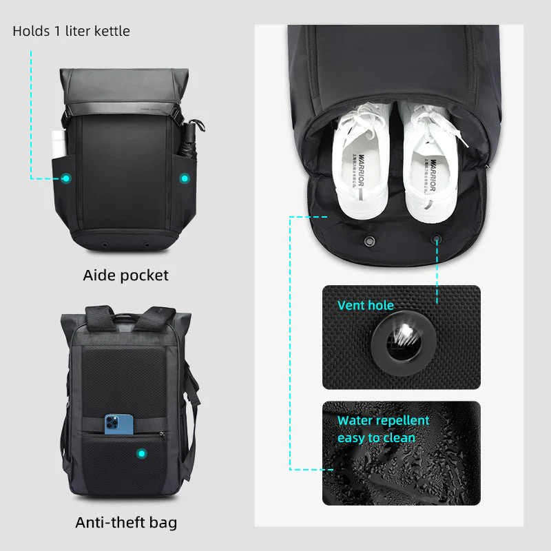 Urban Travel:  Multifunctional backpack - Image 10