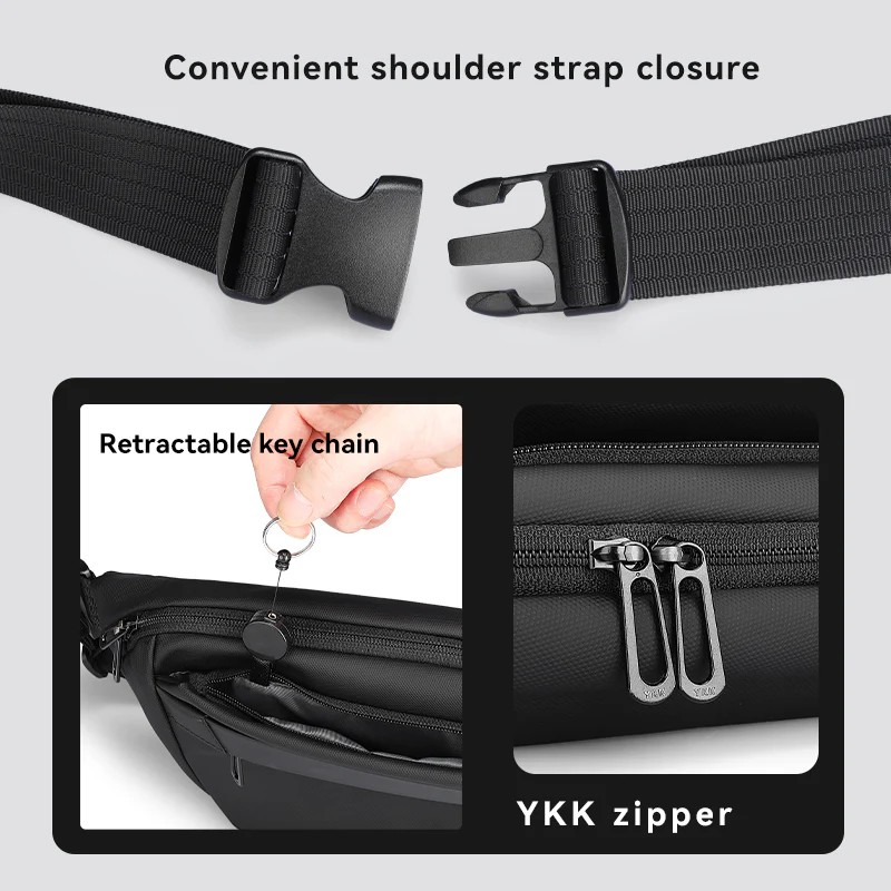Satchel: Waterproof and Scratch Resistant Versatile Everyday Crossbody Bag - Image 7