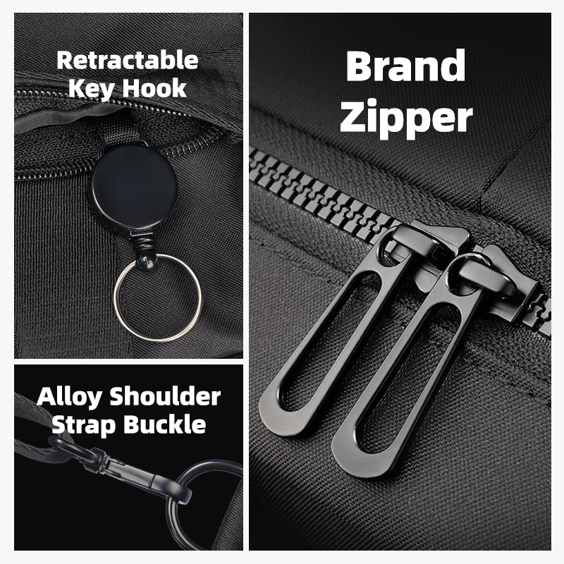 BreezePack: Lightweight Backpack with Removable Shoulder Straps for Easy Outdoor - Image 12