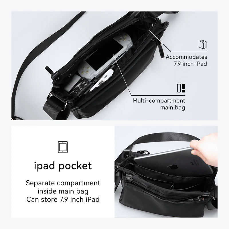 Urbanite X: Travel Messenger Bag Navigate the City in Style - Image 6