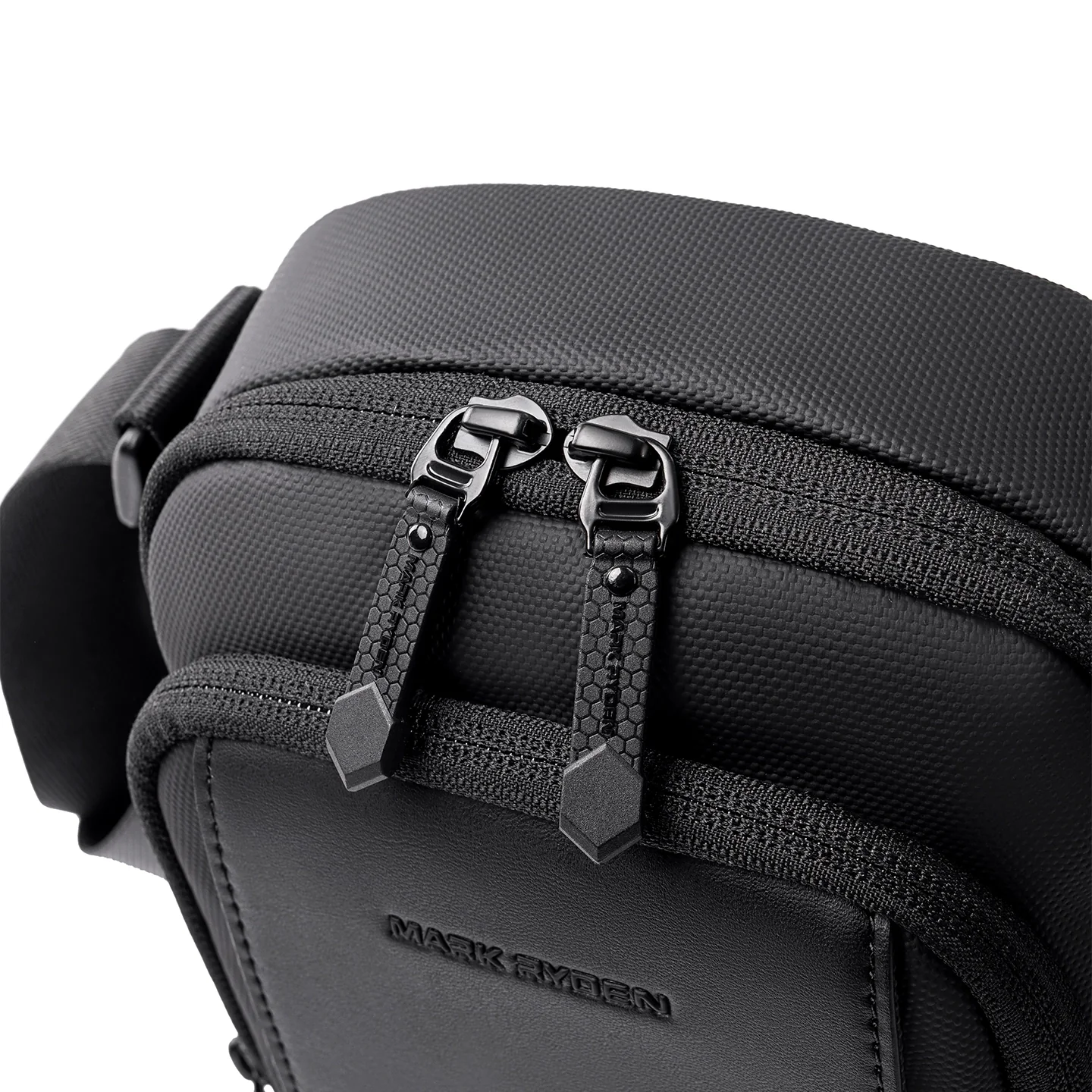 ZipCube: 3-Zip Mini Crossbody Phone Bag with Splash-Resistant Fabric for Men - Image 6