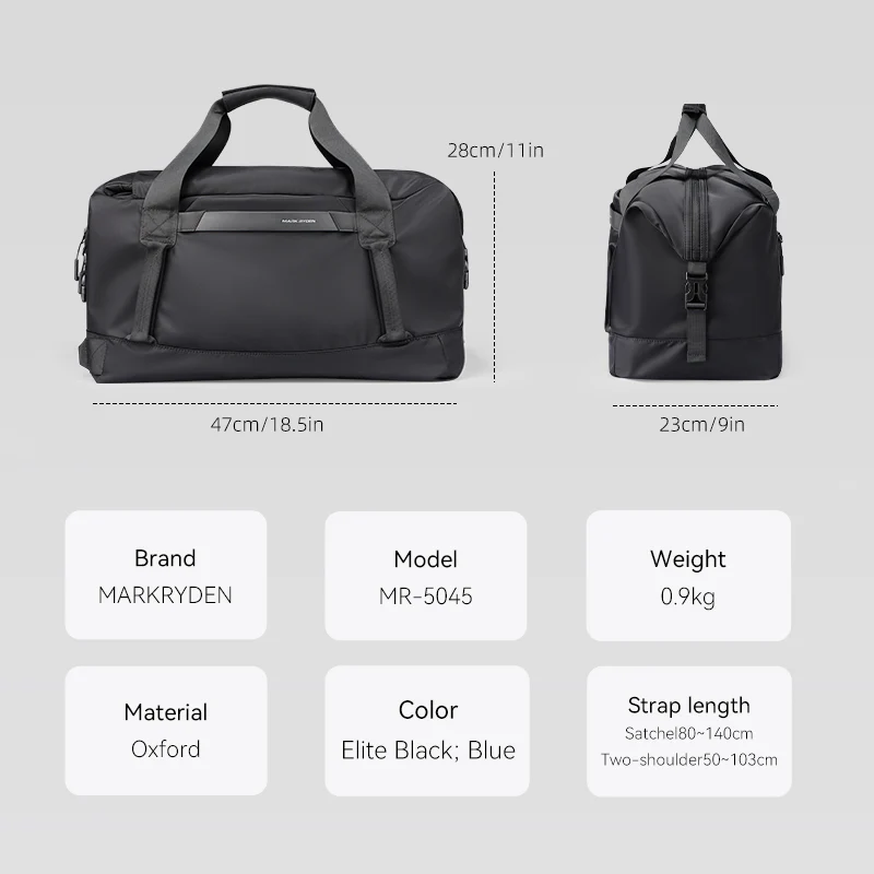 NomadFlex: 3-in-1 Waterproof Gym Bag for Those Seeking fitness - Image 8