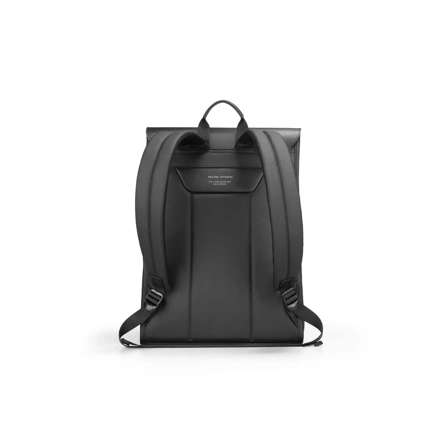 MUKE III: School Style Classic Business Work Black Oxford Backpack - Image 4