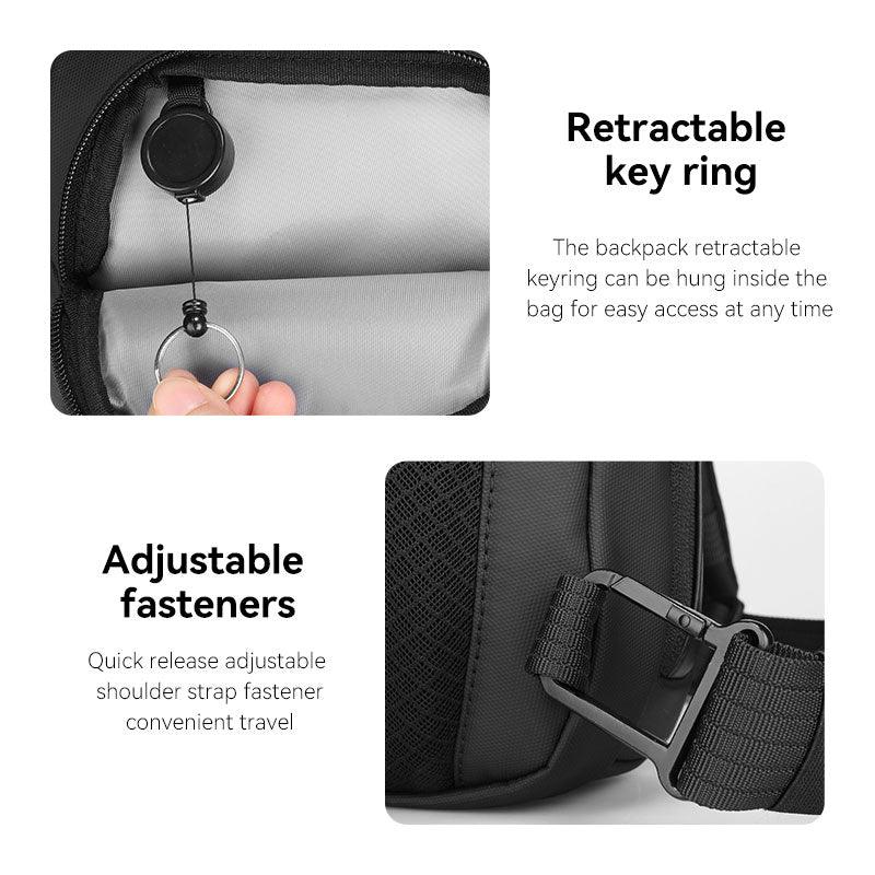 Colonne: High-capacity Urban Commuting Daily Crossbody Bag - Image 10