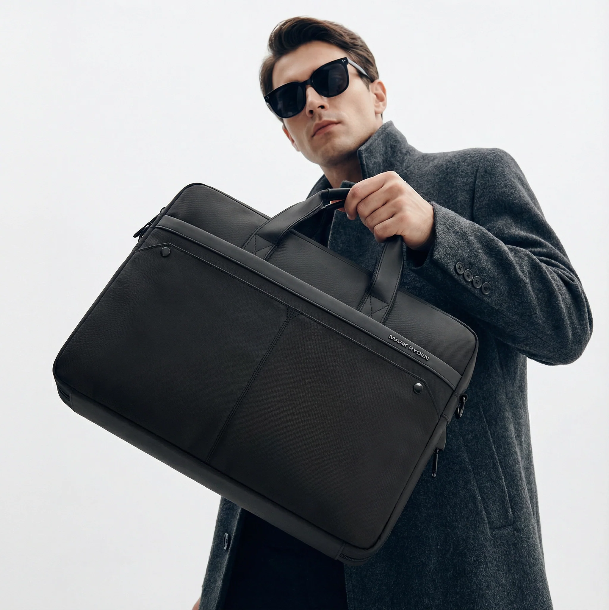 Classic I: MarkRyden Tech Commuter Computer Briefcase 14 / 15.6 inch - Image 3