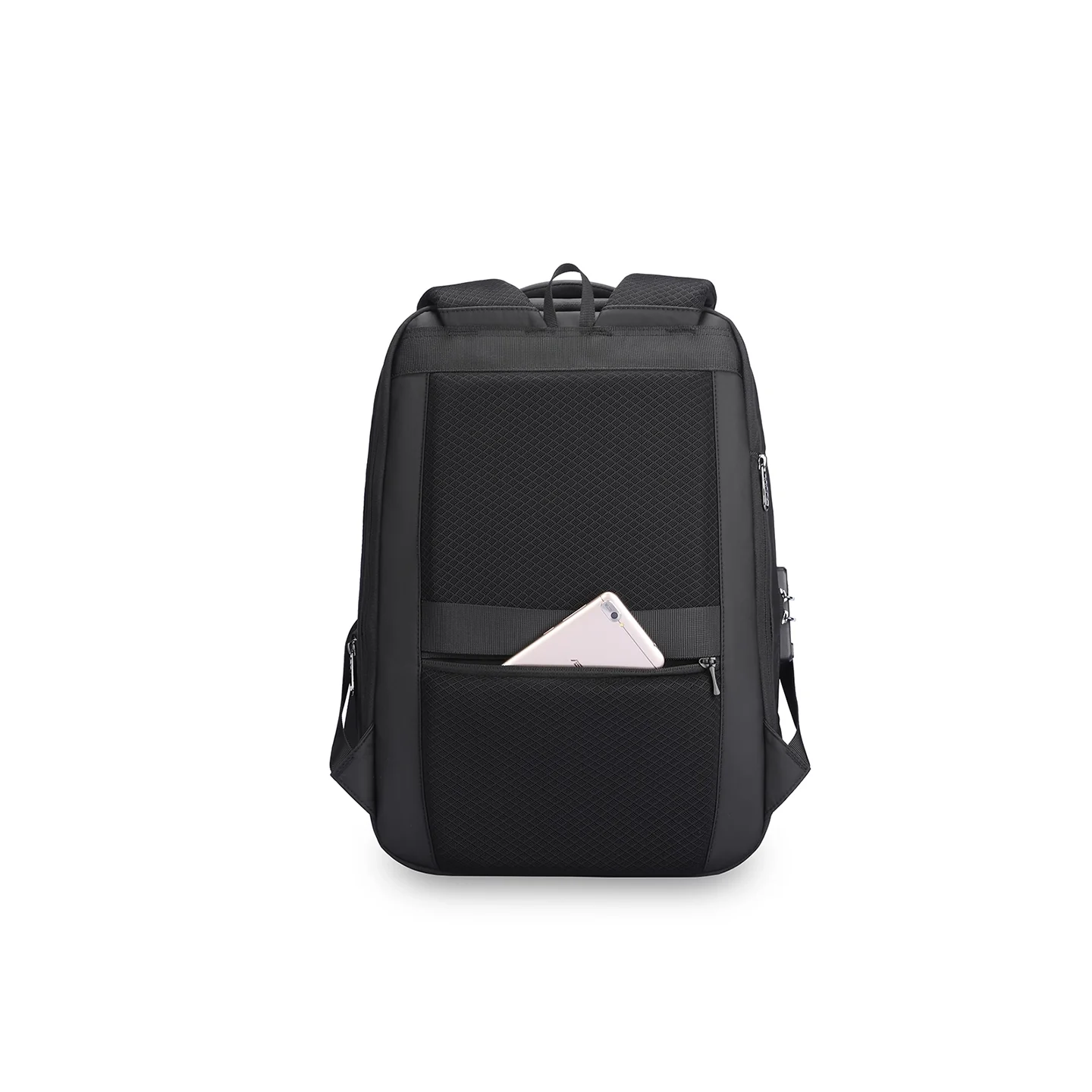 Protector II: Upgrade Diamond-cut Design Hard shell Waterproof Multifunctional Laptop Backpack - Image 6
