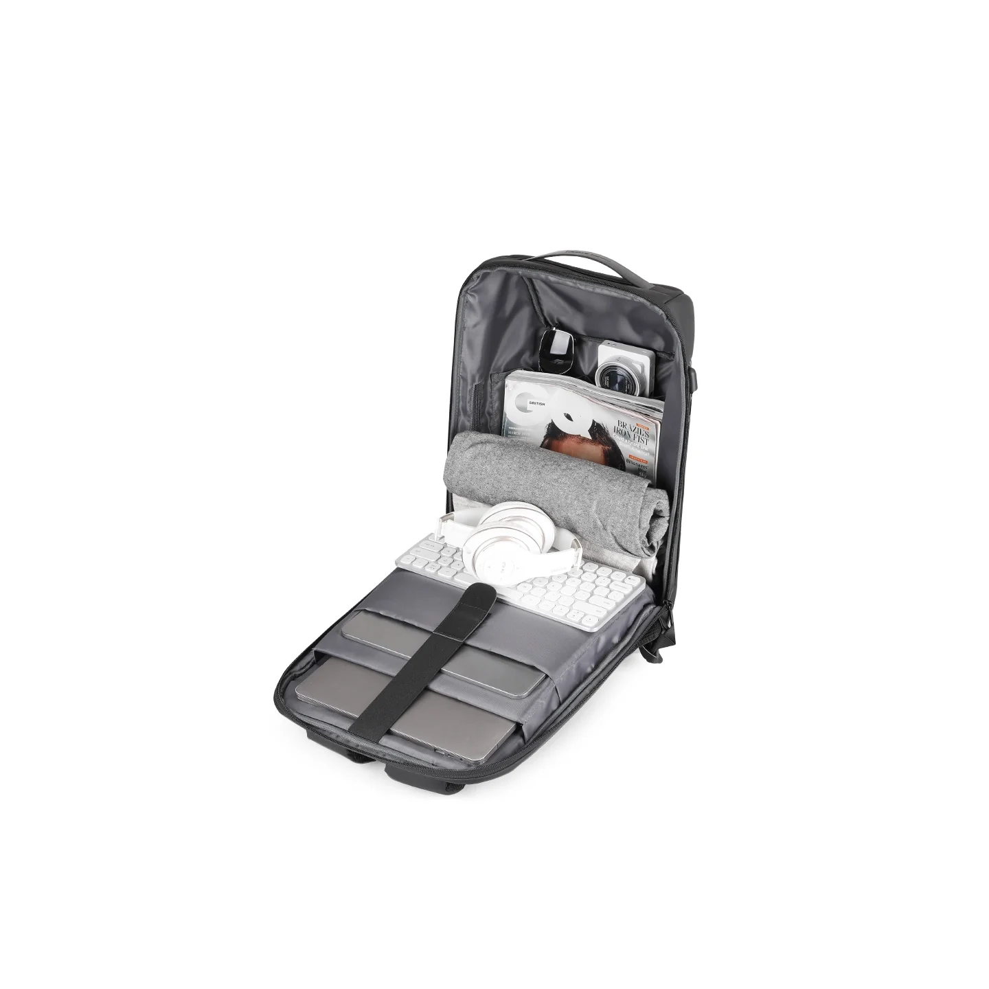 ODYSSEY: Business Micro & USB Charging Laptop Backpack with Anti-theft TSA Lock - Image 13
